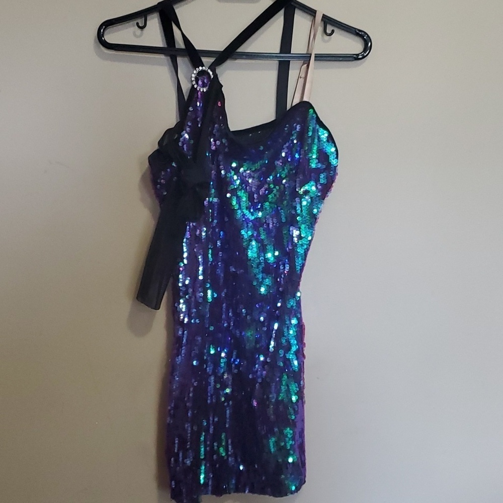 Artstone sequins mini dress size medium